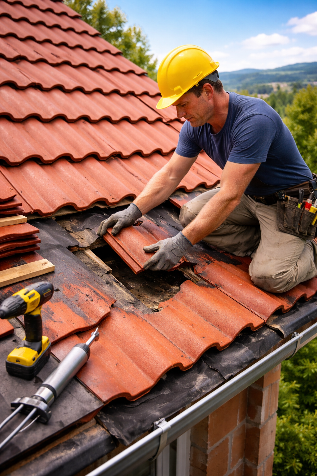 Travaux de toiture
